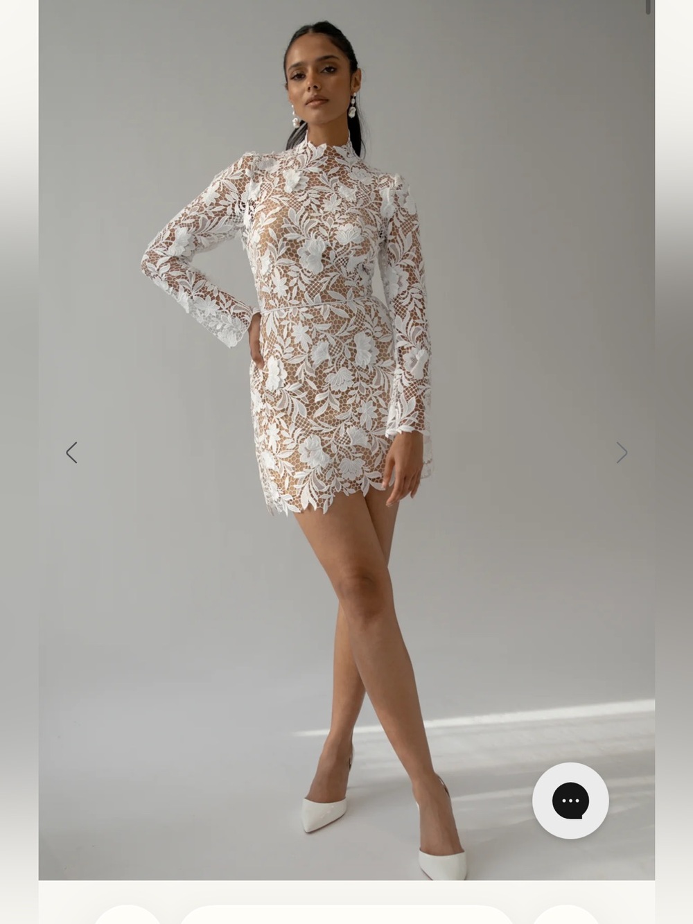 Jenny Yoo Samira Dress - Little white lace dress
